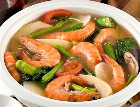  Sinigang na Hipon 蝦子酸辣湯：酸味與鮮美的完美結合！