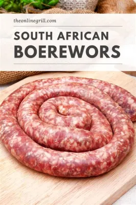  Boerewors！一種南非布隆伯斯特的香辣風味